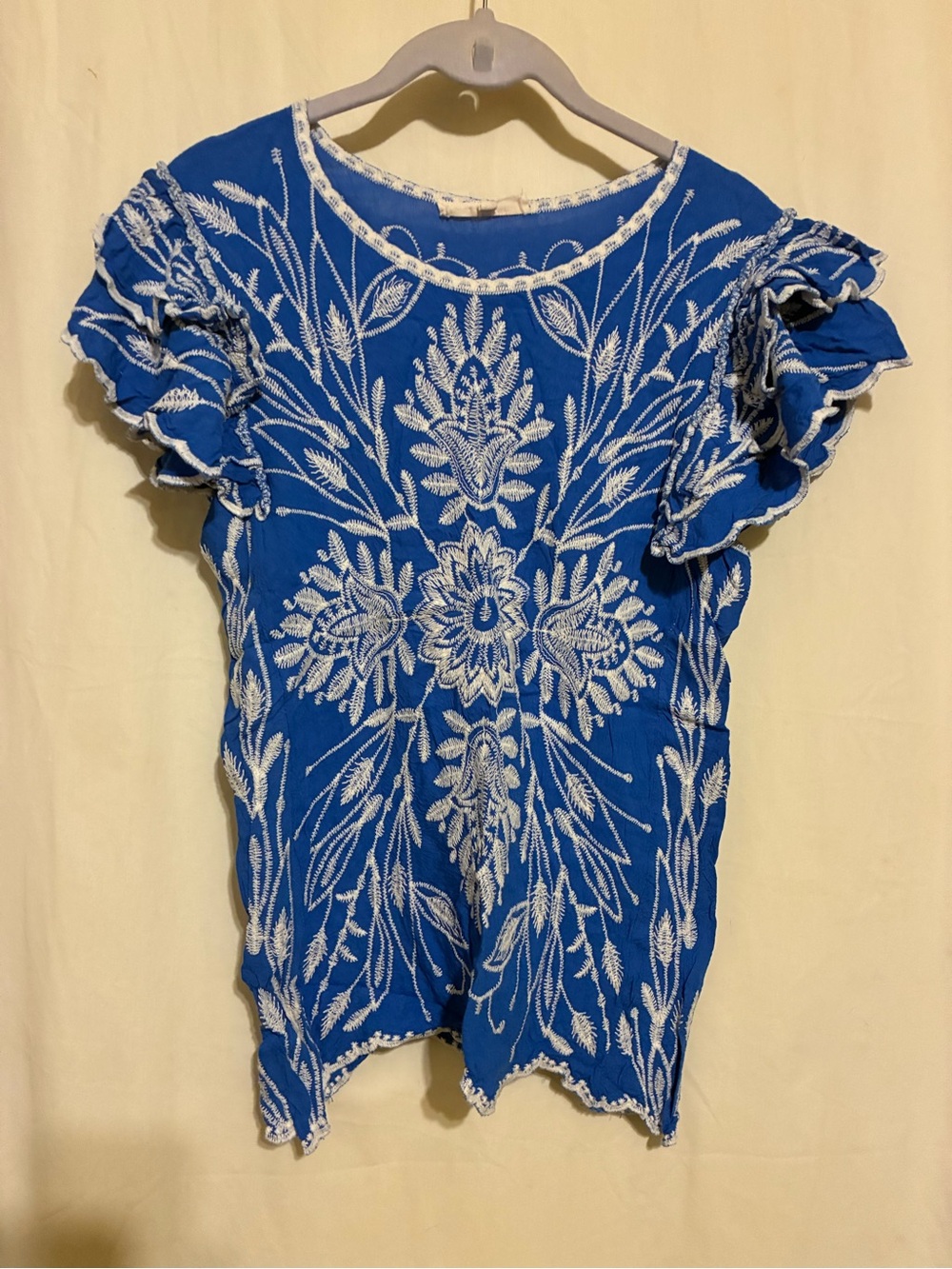 Solitaire Crochet Detail Shirt